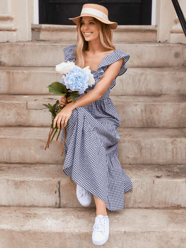 Style Cheat Mykonos Personalised Ribbon Panama Hat