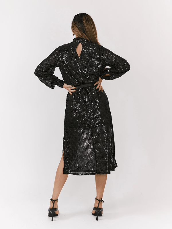 Style Cheat Roxi Sequin Midi Dress