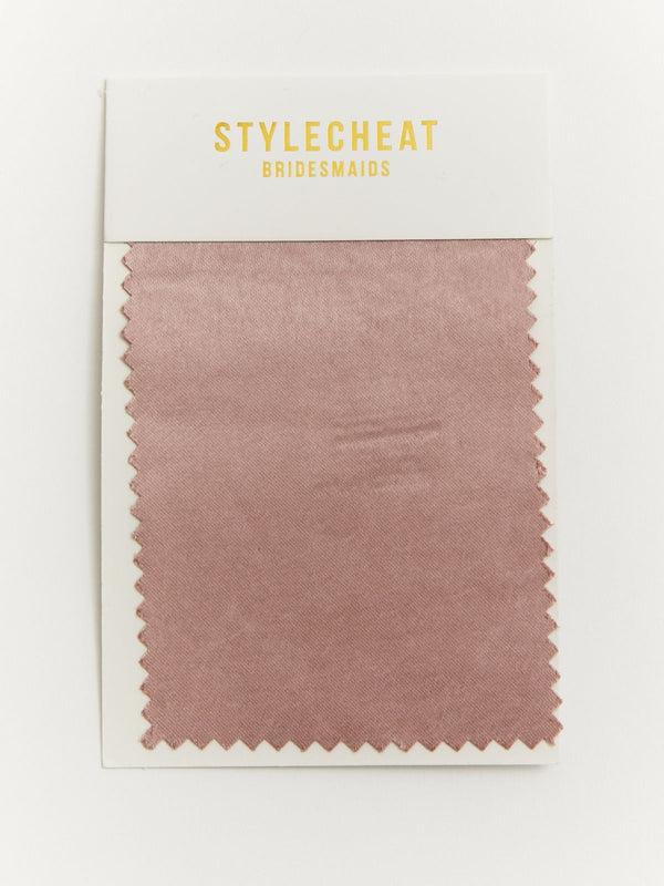 style cheat Satin Bridesmaid Swatch