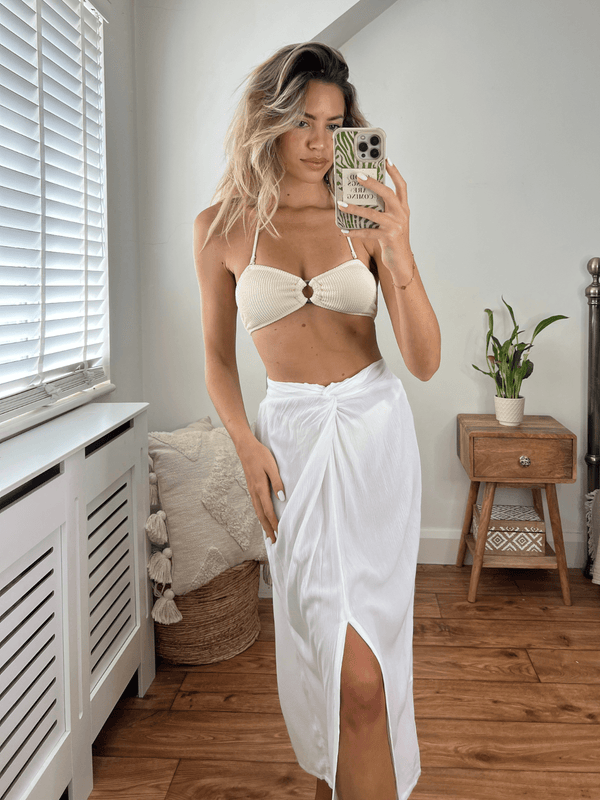 style cheat South Beach Cova Crinkle Sarong