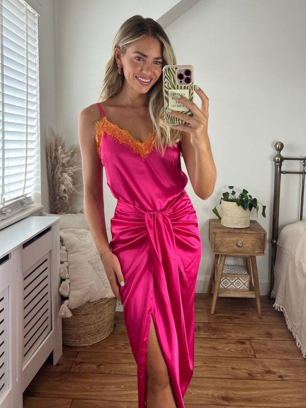 Style Cheat Valencia High Waist Drape Skirt