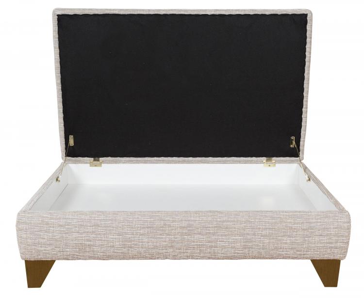 Stylefurniture Austin Legged Storage Footstool