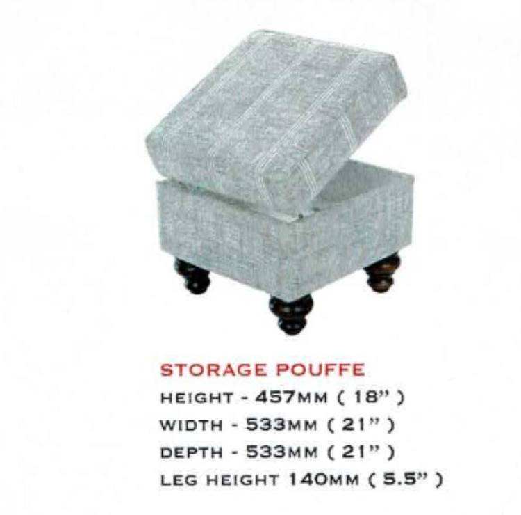 Stylefurniture Balmoral Storage Stool