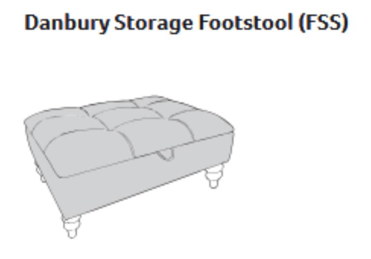 stylefurniture Danbury Storage Stool