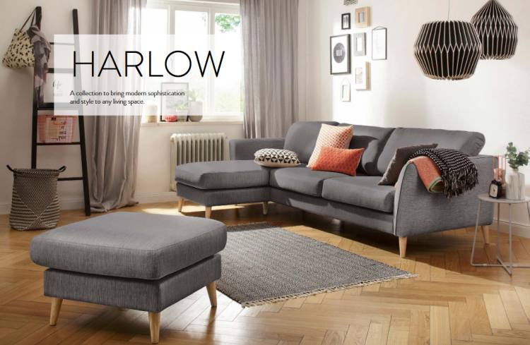 Stylefurniture Harlow Footstool