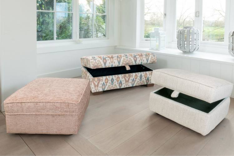 Stylefurniture Lancaster Standard Footstool