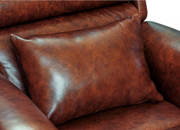 stylefurniture Leather Back Lumbar Cushion