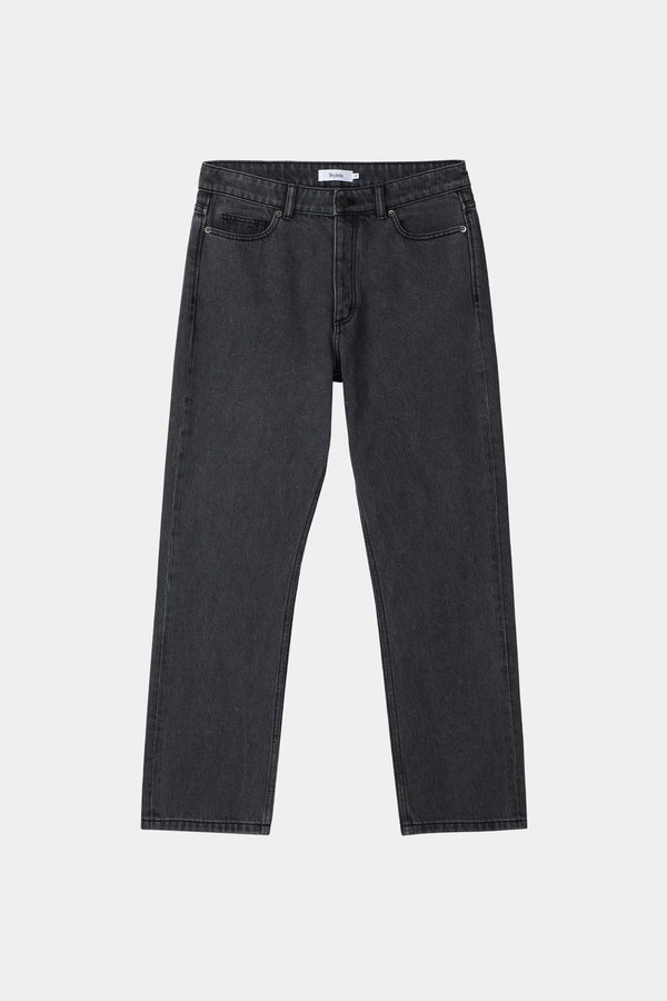 Stylein ORIGINAL CROPPED STRAIGHT FIT DENIM - KEN MID GREY