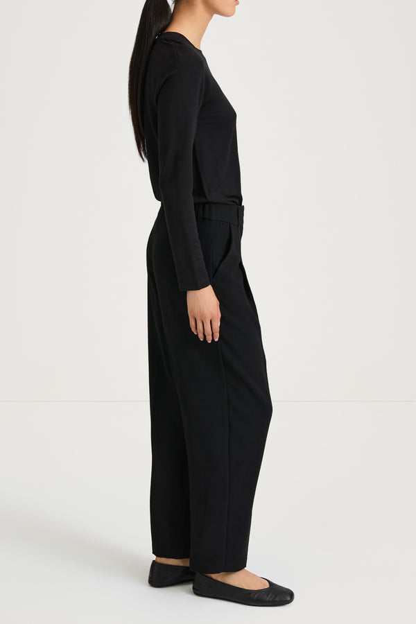 Stylein ANKLE LENGTH SUIT TROUSERS - BERGA BLACK