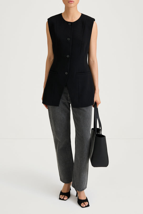 stylein BALINA VEST - BLACK