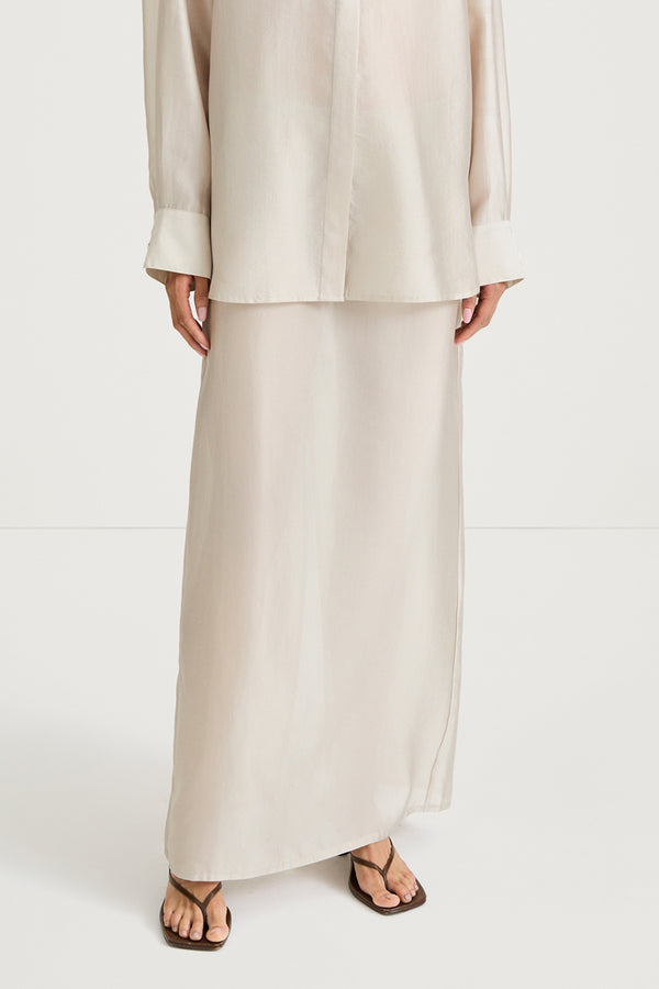 Stylein BASHA SKIRT - OYSTER