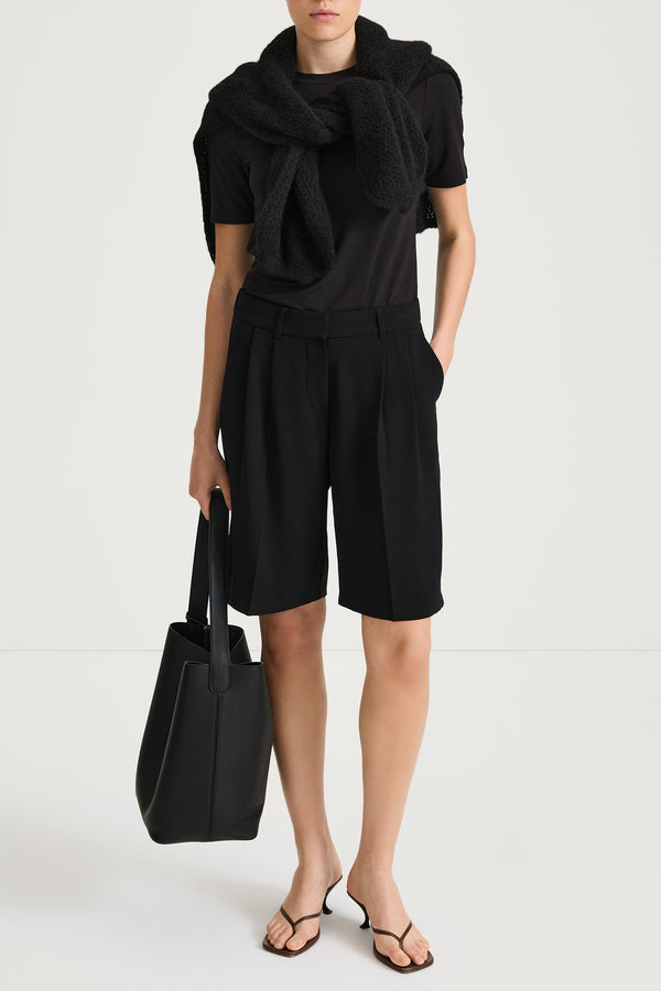 stylein BORE SHORTS - BLACK