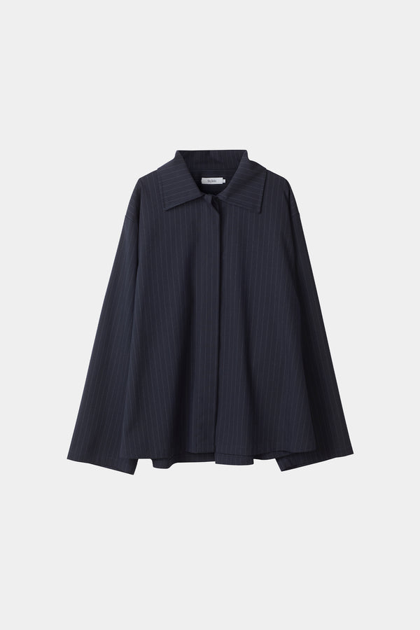 Stylein BRENLY SHIRT - NAVY PINSTRIPE