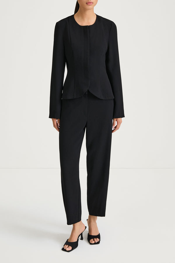 stylein BRIENNE BLOUSE - BLACK