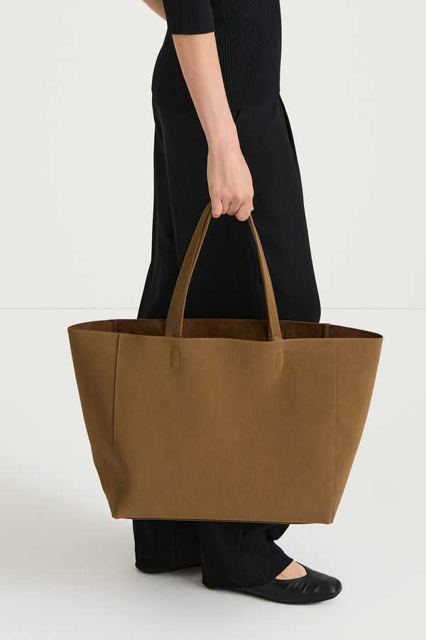 Stylein EVERYDAY SHOPPER - YACHT BAG MATTE CAMEL
