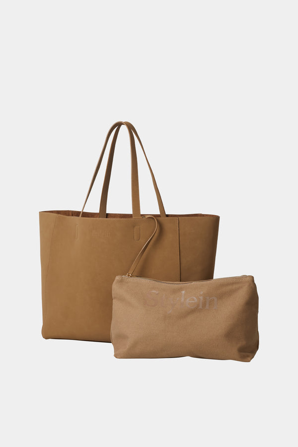 Stylein EVERYDAY SHOPPER - YACHT BAG MATTE CAMEL