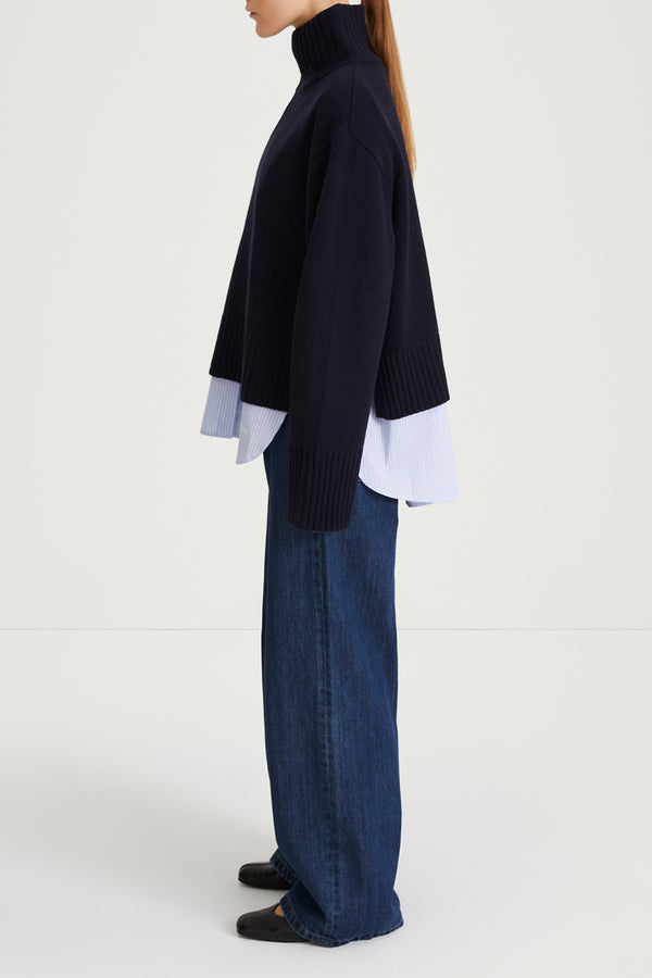 Stylein HILARY SWEATER - NAVY