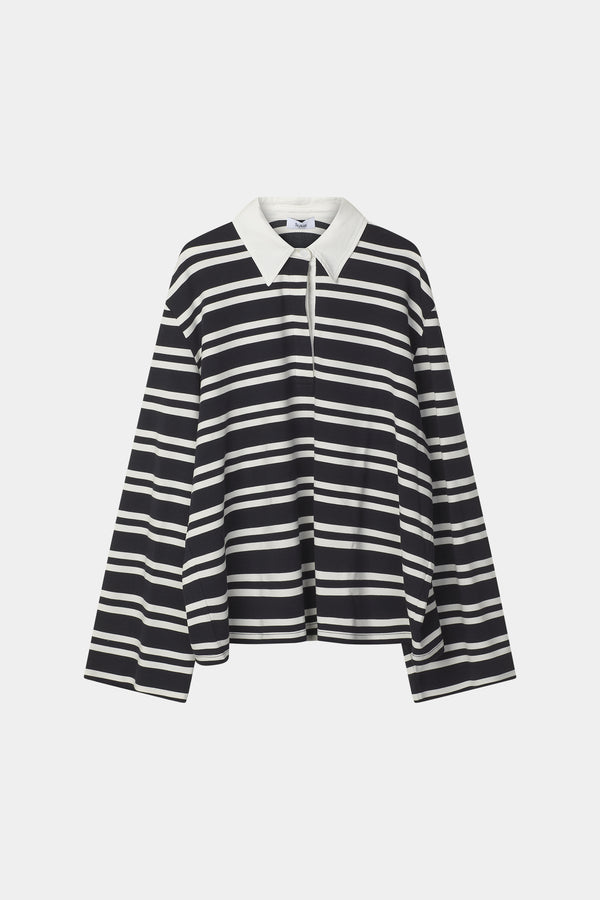 stylein JANELLE TOP - MIDNIGHT/CREAM