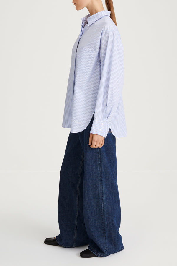 Stylein JANSELL SHIRT - BLUE STRIPE