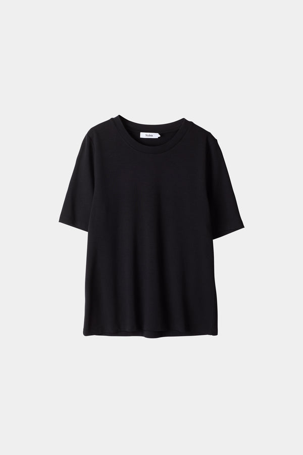 Stylein JERSEY TOP - CHAMBERS BLACK