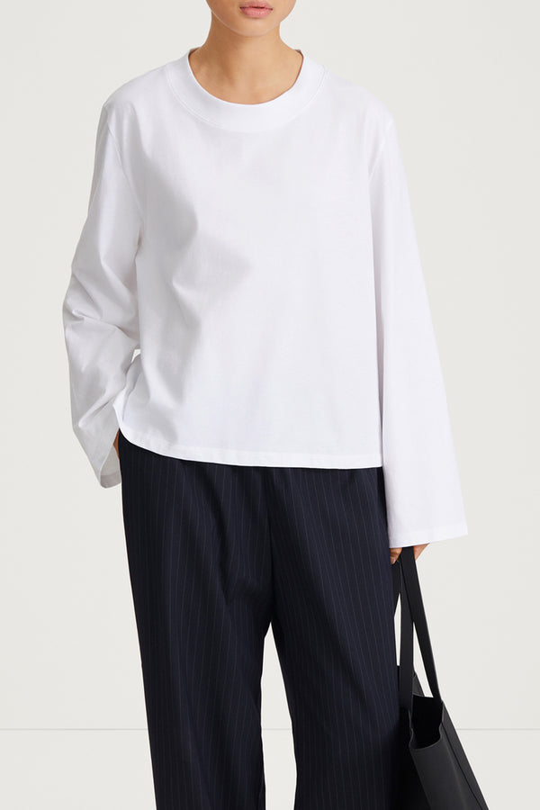 Stylein JOYCE LONG SLEEVE TOP - WHITE