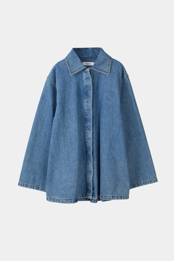 Stylein KAREN DENIM JACKET - VINTAGE BLUE