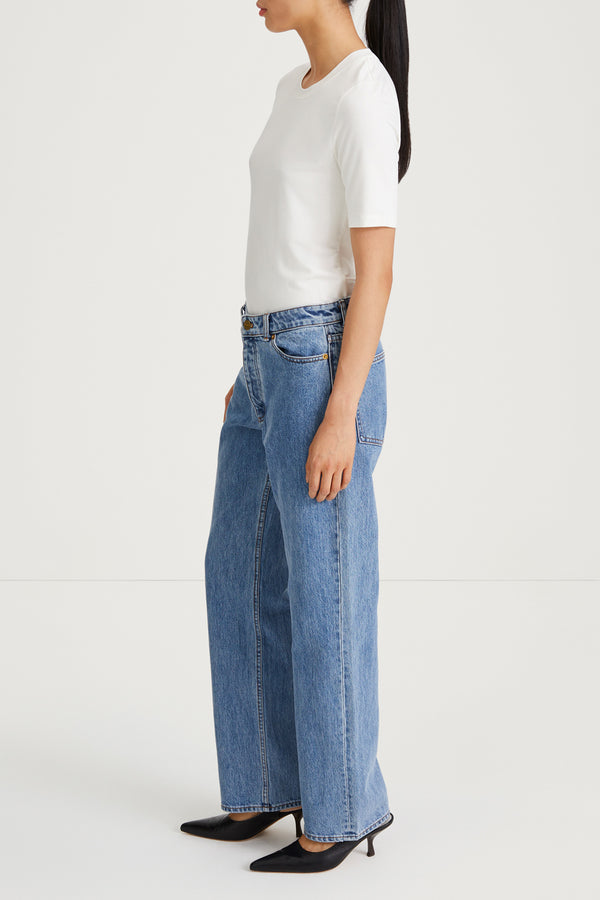 Stylein LOOSE FIT DENIM - KIM VINTAGE BLUE