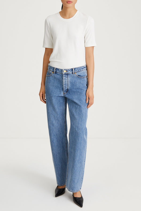 stylein LOOSE FIT DENIM - KIM VINTAGE BLUE