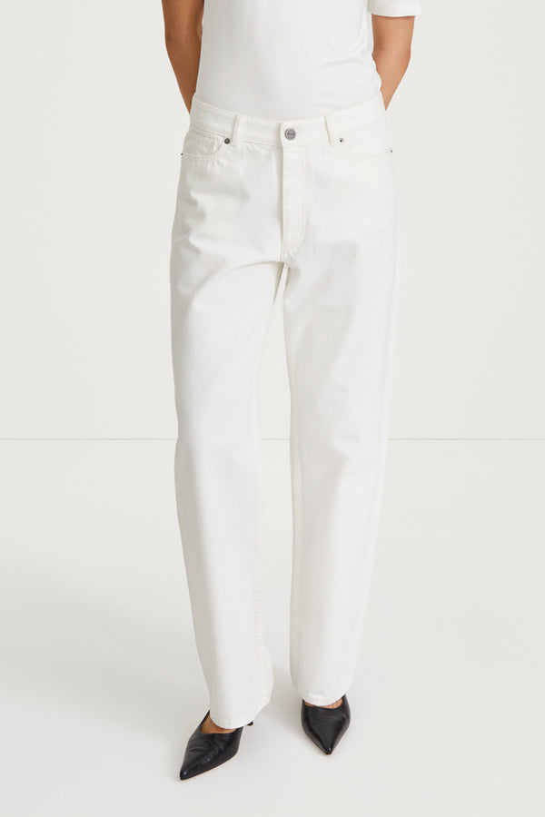 Stylein LOOSE FIT DENIM - KIM WHITE