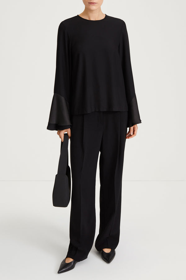 stylein MARLOWE BLOUSE - BLACK