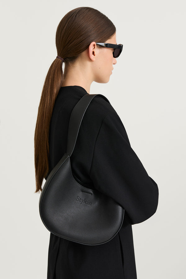 Stylein MINI SHOULDER BAG - YARDLY BLACK STRUCTURED
