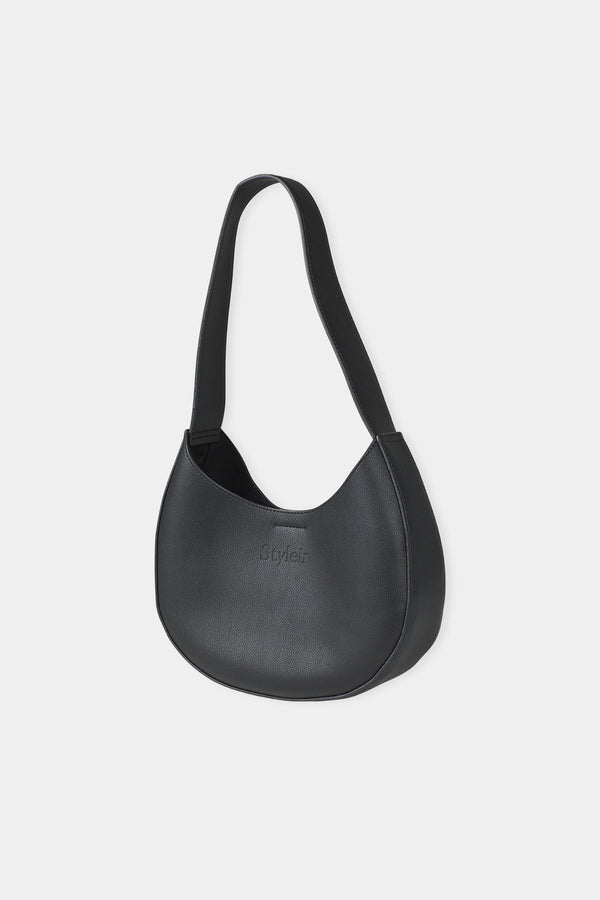 stylein MINI SHOULDER BAG - YARDLY BLACK STRUCTURED