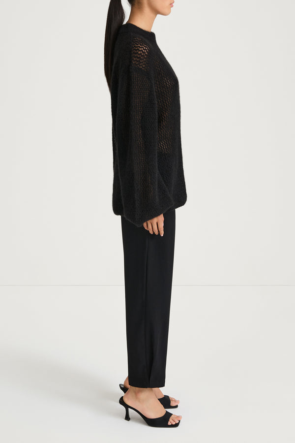 Stylein NELLA SWEATER - BLACK