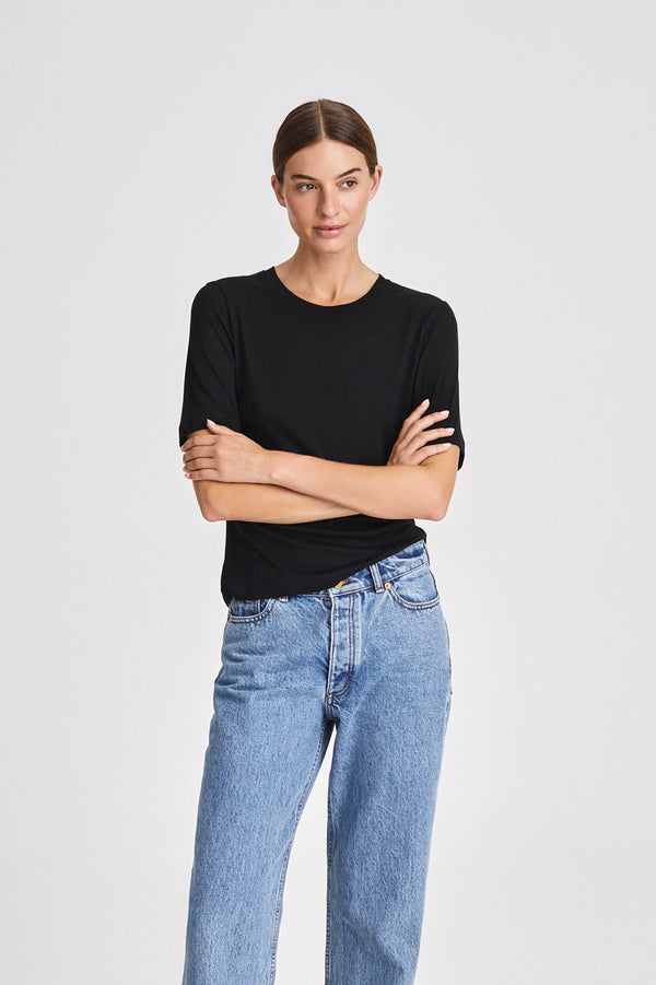 stylein NICKIE TOP - BLACK
