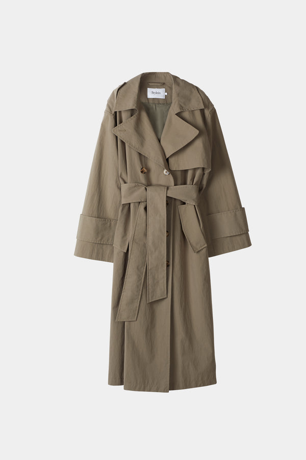Stylein SIENA TRENCH COAT - MUD