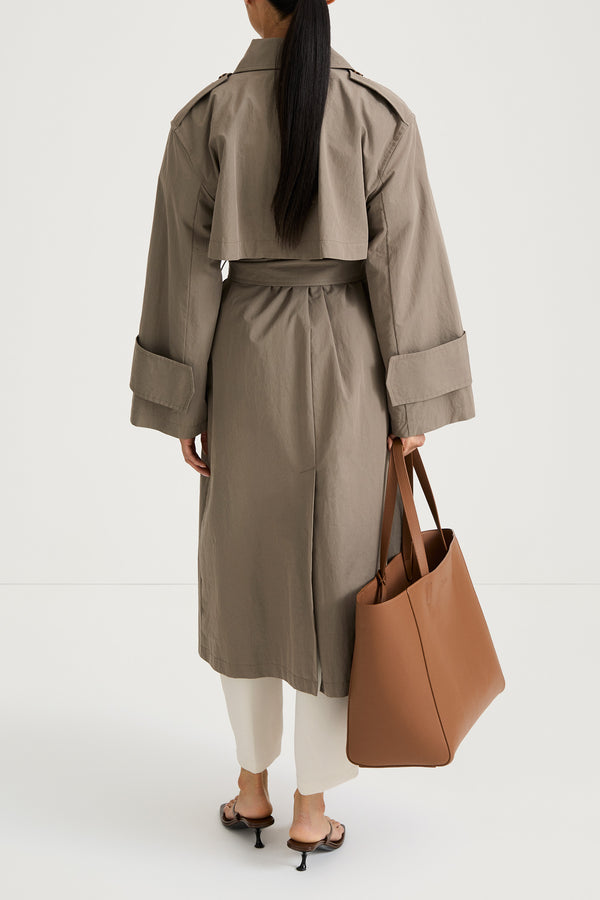 Stylein SIENA TRENCH COAT - MUD