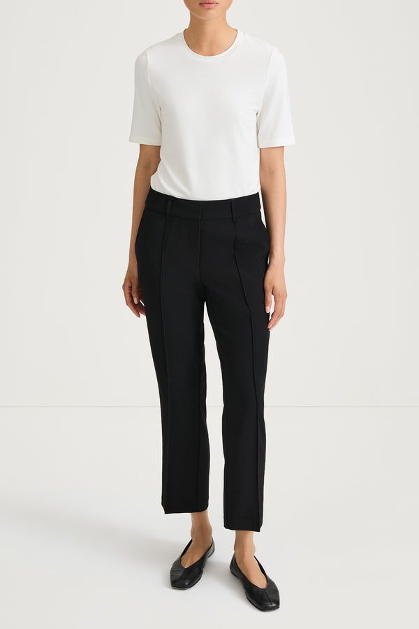 stylein SLIM FITTED SUIT TROUSERS - BEN BLACK