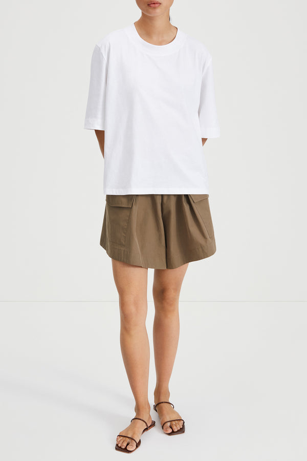 stylein SONYA SHORTS - ARMY GREEN