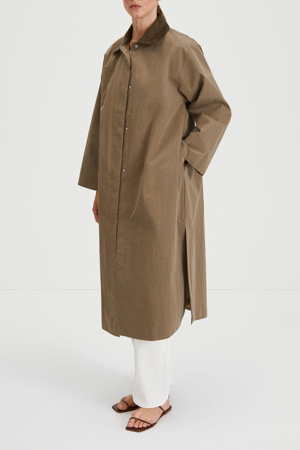 Stylein SYLVIA COAT - ARMY GREEN
