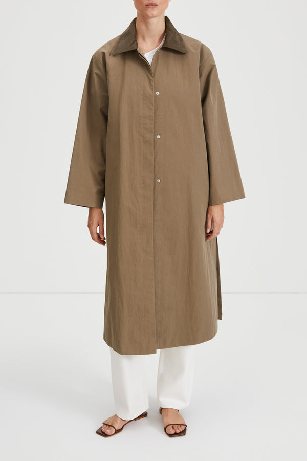 stylein SYLVIA COAT - ARMY GREEN