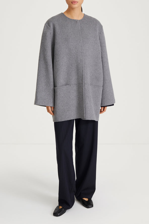 stylein TARA COAT - MID GREY