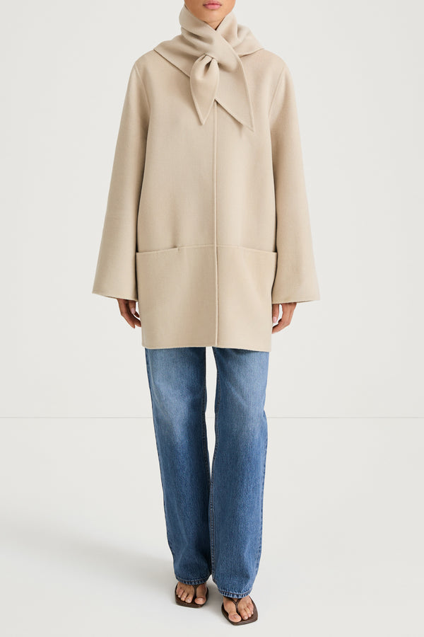 Stylein TARA COAT - OYSTER