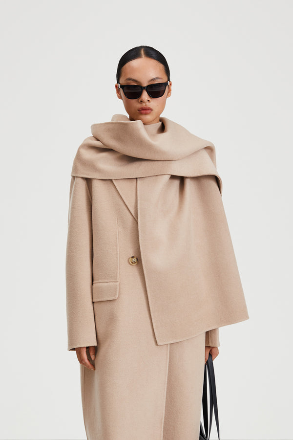 Stylein TECLA SCARF - HAZELNUT