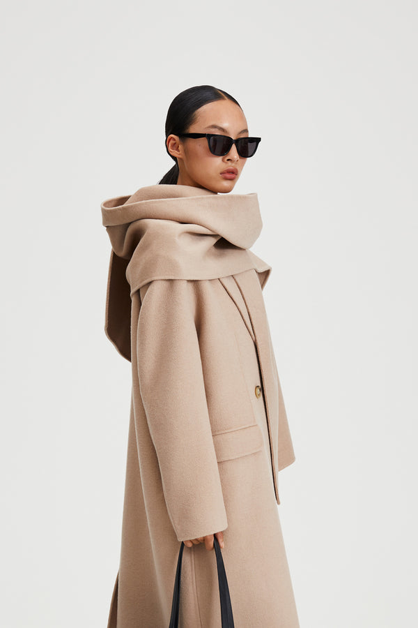 Stylein TECLA SCARF - HAZELNUT