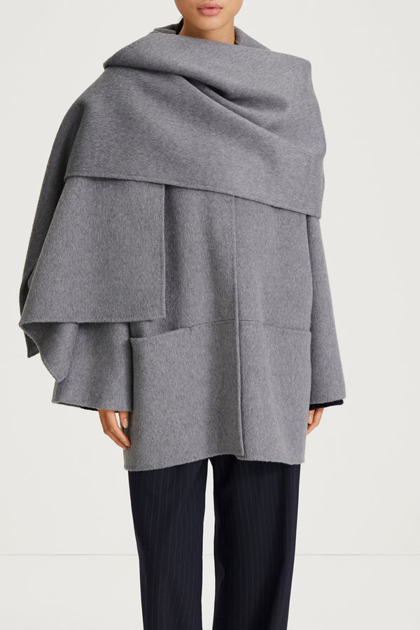 Stylein TECLA SCARF - MID GREY