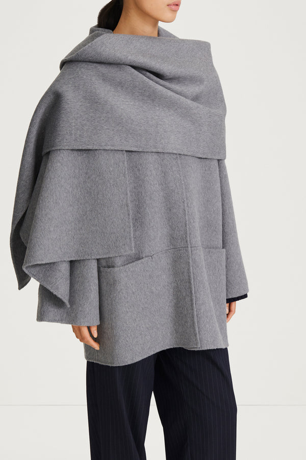 Stylein TECLA SCARF - MID GREY