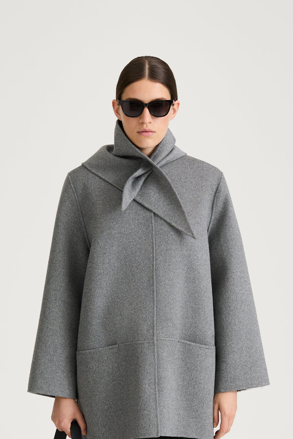 Stylein TRINITY SCARF - MID GREY