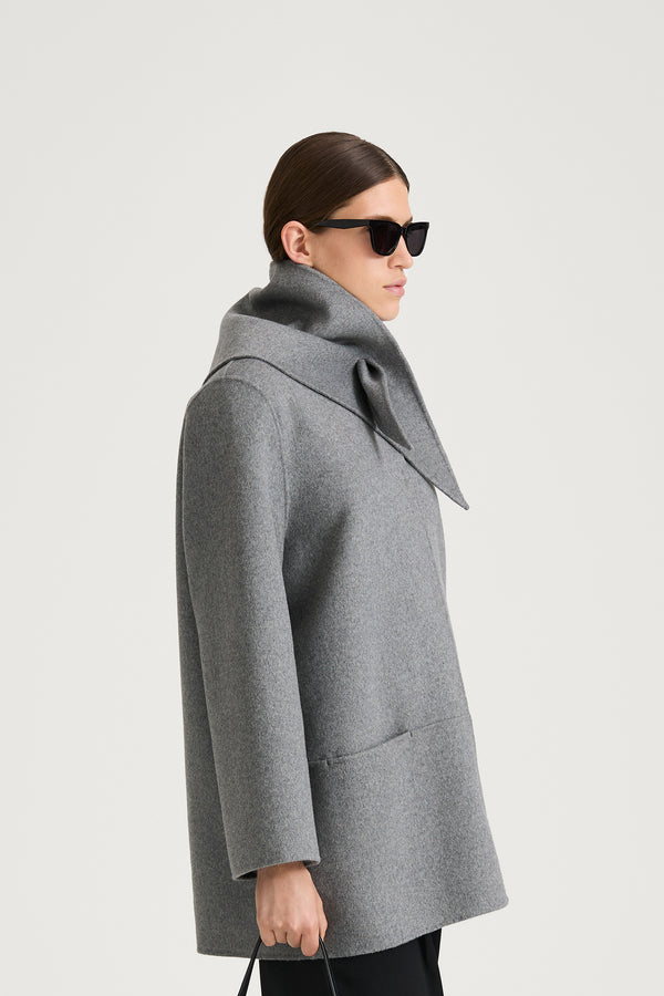 Stylein TRINITY SCARF - MID GREY