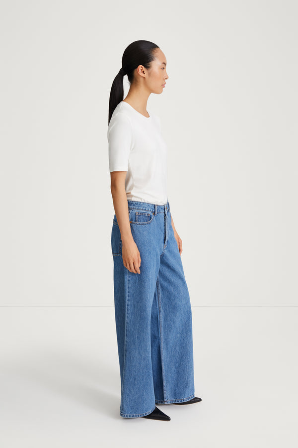 Stylein WIDE-LEG DENIM - KAYNE VINTAGE BLUE