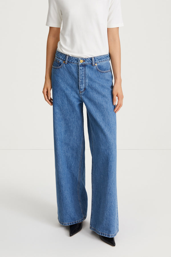 stylein WIDE-LEG DENIM - KAYNE VINTAGE BLUE